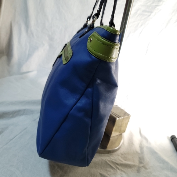 NWOT Coach Smooth Leather color block Tote - Picture 2 of 10